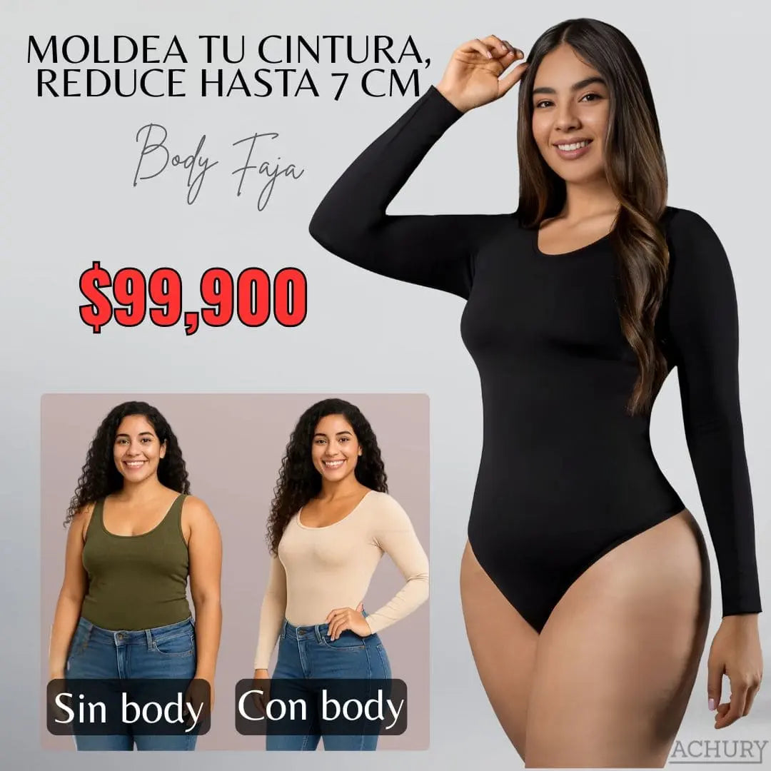 Body Faja Manga Larga