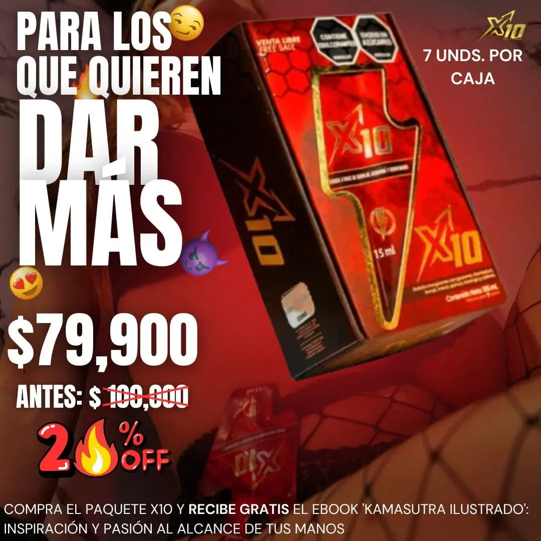 X10 Potencializador sexual