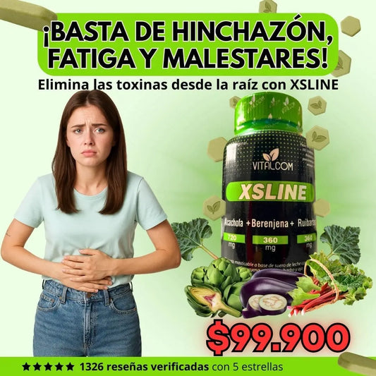 XSLINE Vital | Despídete de la cándida, naturalmente.