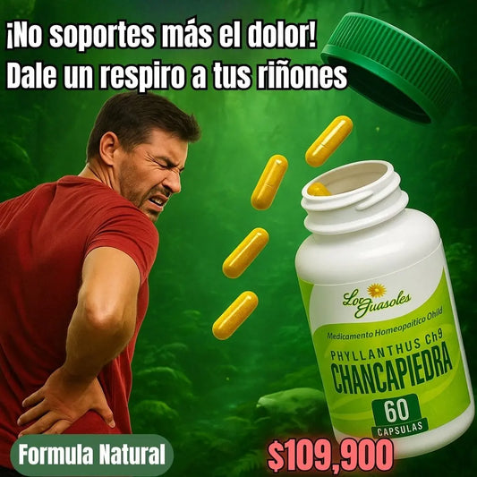 Chancapiedra – Disuelve cálculos y protege tus riñones